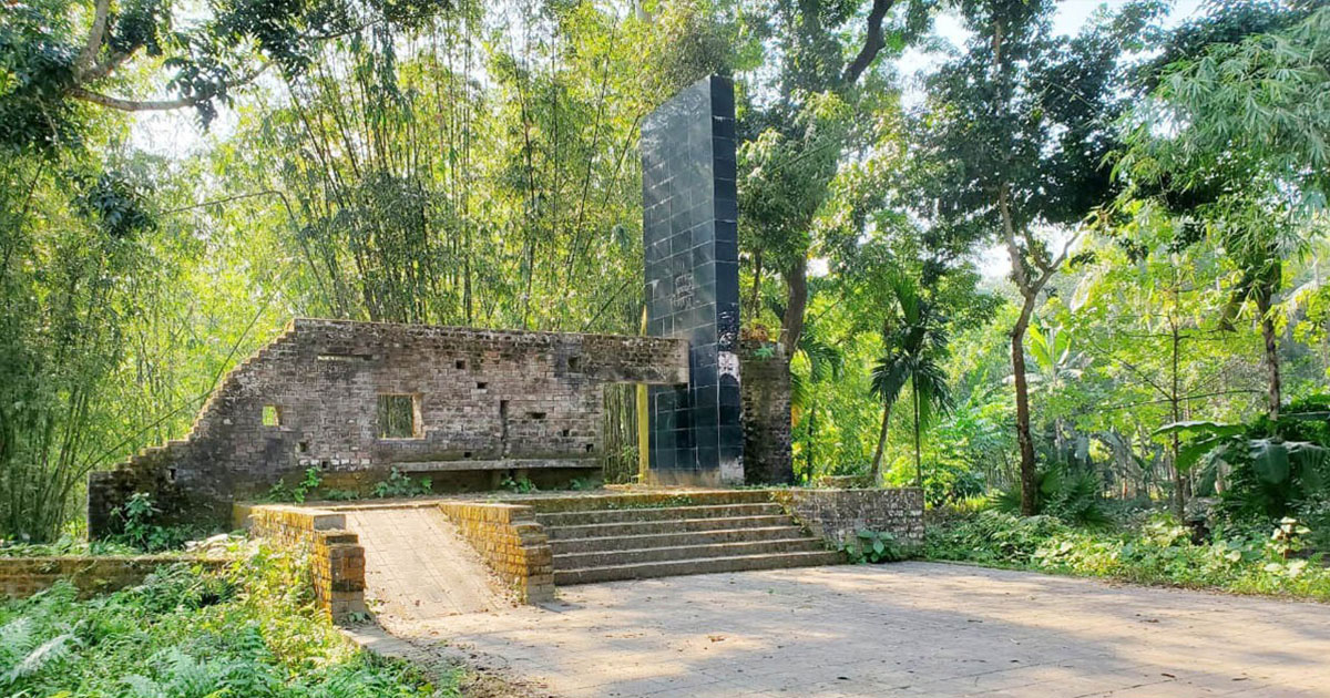 শেরপুরের বধ্যভূমি, কেউ দেখিয়ে না দিলে বোঝার উপায় নেই