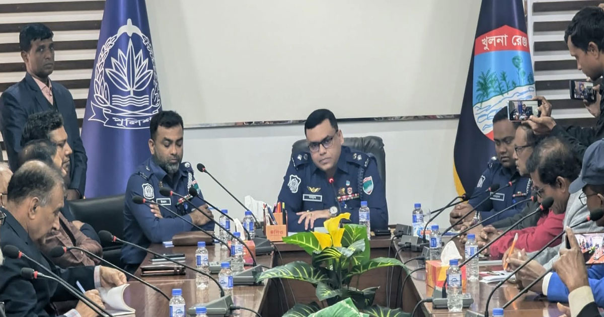 ঝিনাইদহে কর্মরত সাংবাদিকদের সাথে নবাগত পুলিশ সুপারের মতবিনিময়