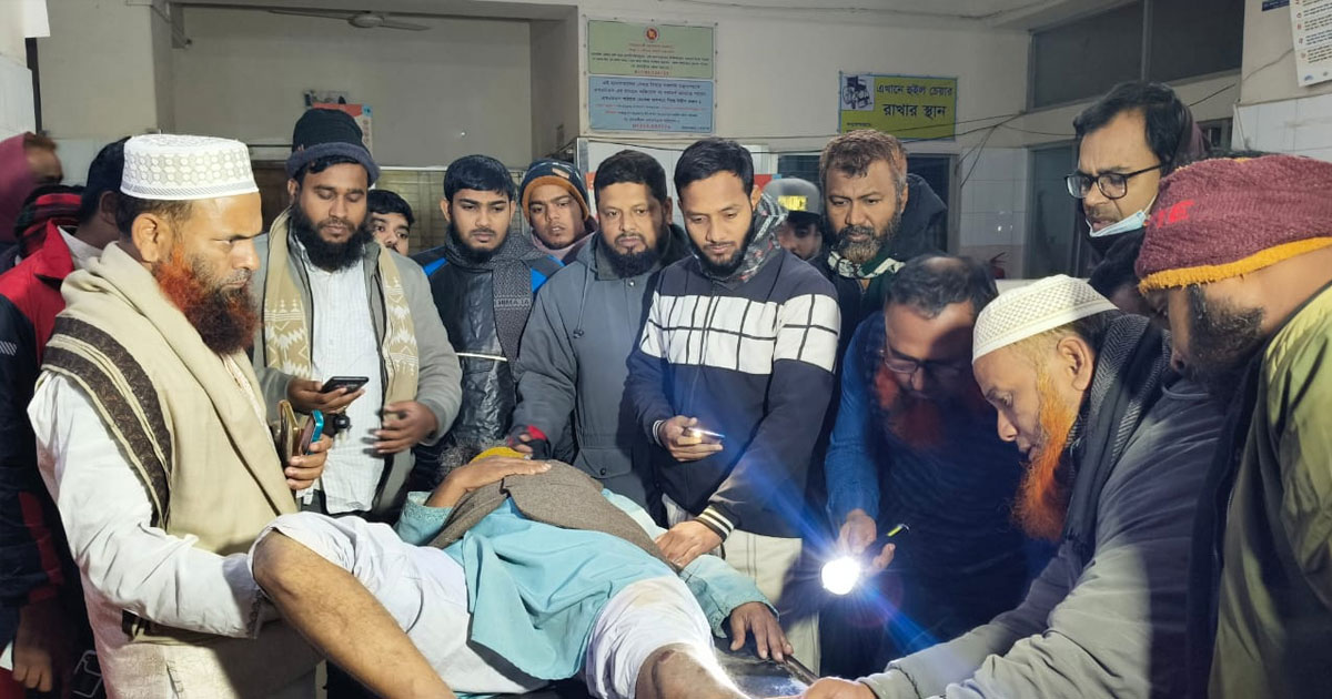 সিরাজগঞ্জে জামায়াত প্রার্থীর গাড়িবহরে বিএনপি’র হামলা, আহত ১৫