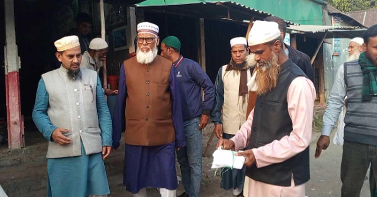 কালিহাতীতে জামায়াত প্রার্থী অধ্যাপক আব্দুর রাজ্জাকের গণসংযোগ