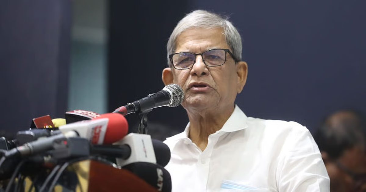এবারের নির্বাচন হবে নিরপেক্ষ, আওয়ামী আমলের মতো নয়: মির্জা ফখরুল