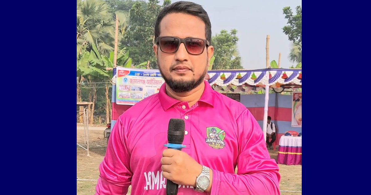 ক্রিকেট লীগে ইংরেজি ধারাভাষ্যকার হচ্ছেন জয়পুরহাটের রাসেল রশীদ