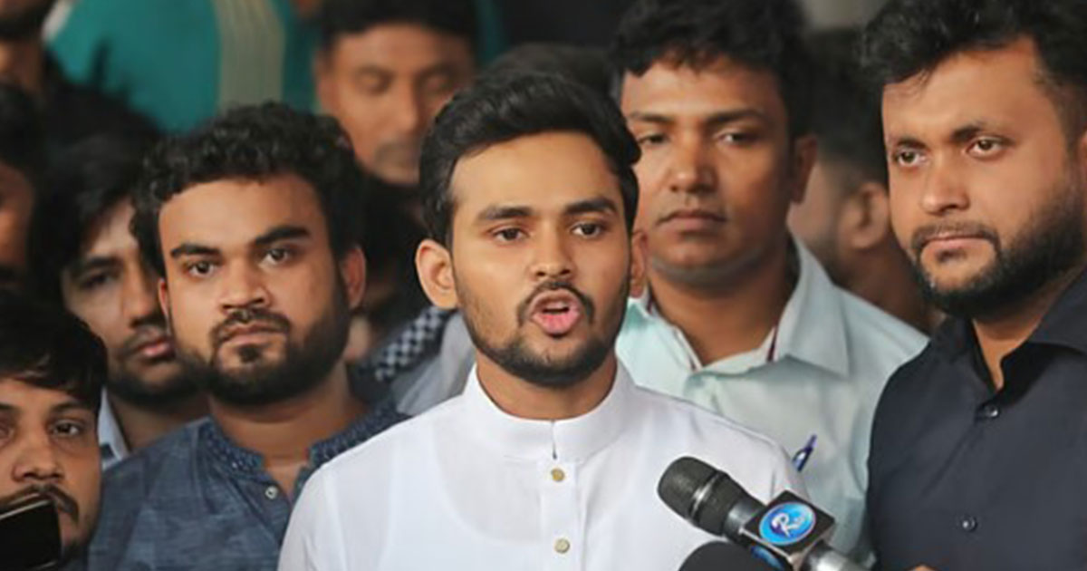 ভিডিও বার্তায় স্বতন্ত্র লড়ার ঘোষণা আসিফ মাহমুদের