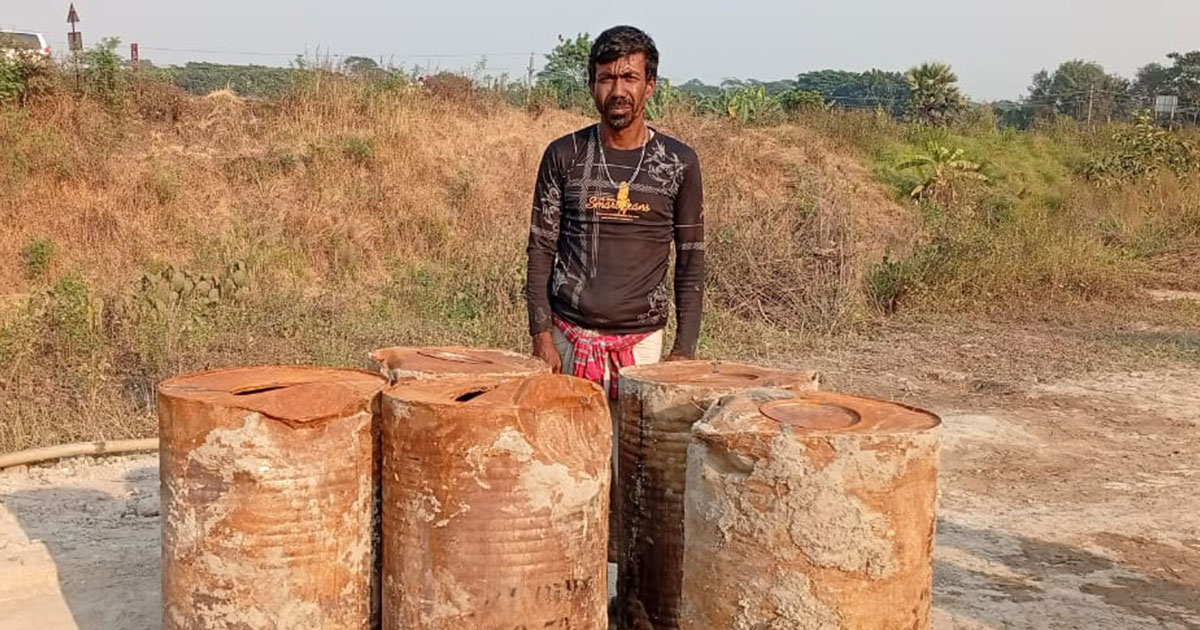 ভাঙ্গায় রাস্তার কাজের ৪০ ব্যারেল বিটুমিন চুরি