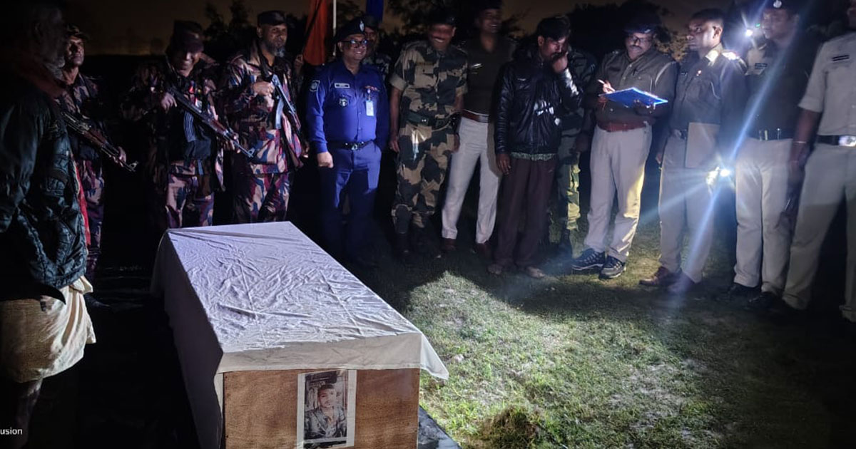 বিএসএফের গুলিতে নিহত যুবকের মরদেহ ৮ দিন পর হস্তান্তর