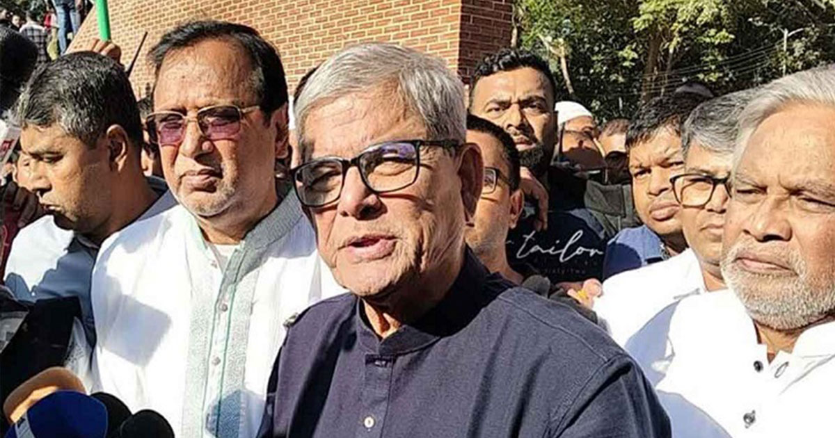 হাদিকে গুলির মতো আরও ঘটনা ঘটতে পারে : মির্জা ফখরুল