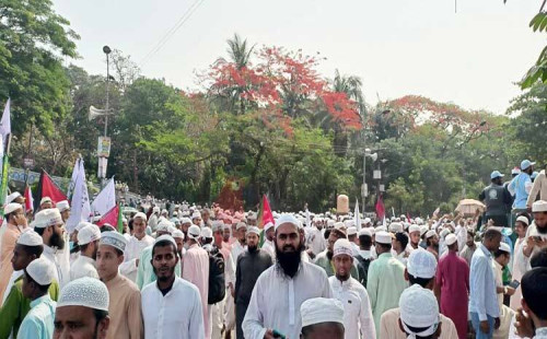 সোহরাওয়ার্দীতে হেফাজতে ইসলামের মহাসমাবেশ শুরু