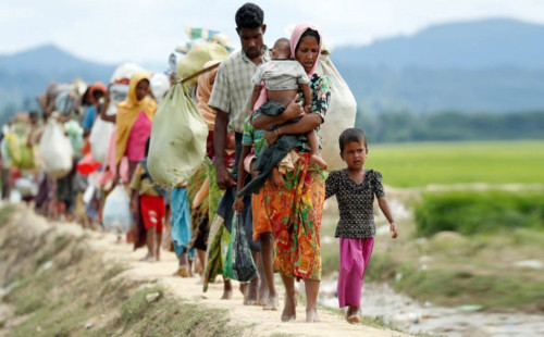 আরো পাঁচ হাজার রোহিঙ্গা আসলো কক্সবাজারে