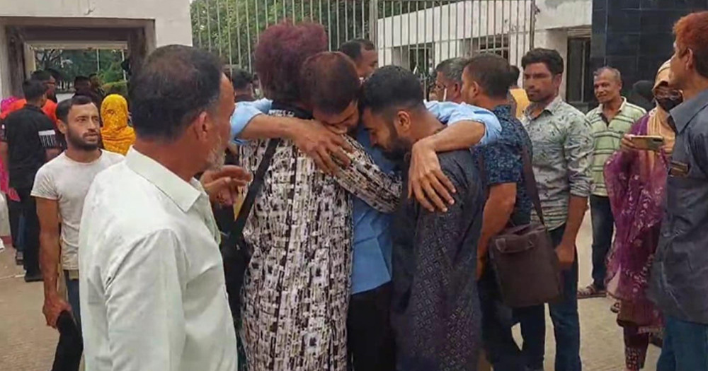 কাশিমপুর কারাগার থেকে মুক্তি পেলেন ২৭ জন