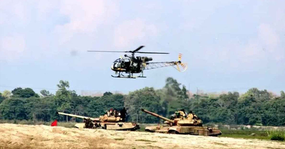 ভারতের ‘চিকেনস নেক’ এর কাছে সামরিক মহড়া ‘তিস্তা প্রহার’