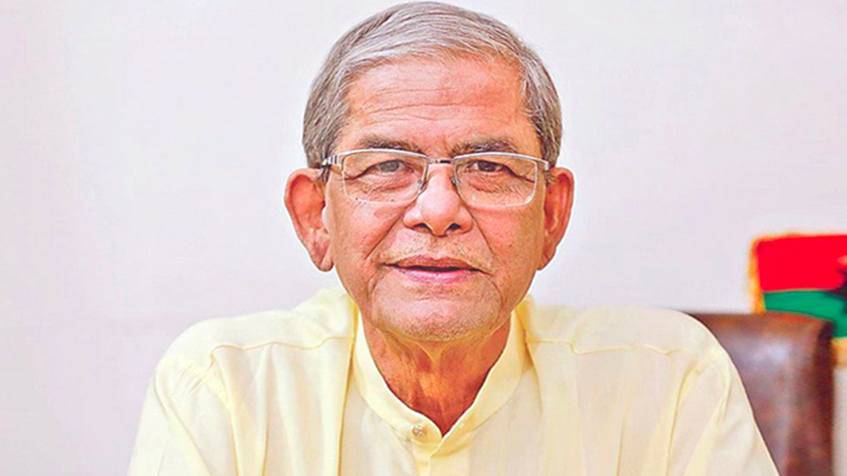 চিকিৎসকের পরামর্শে পূর্ণ বিশ্রামে আছেন মির্জা ফখরুল