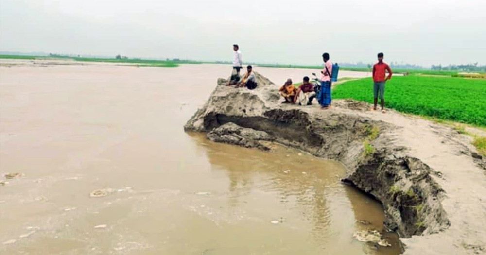 তিস্তার ৪৫ কি.মি. সংরক্ষণ বাঁধ ঝুঁকিপূর্ণ, বাঁধ সংস্কার জরুরী