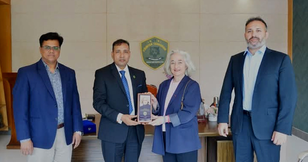সিটিটিসি প্রধানের সঙ্গে  ফ্রান্সের রাষ্ট্রদূতের সৌজন্য সাক্ষাৎ