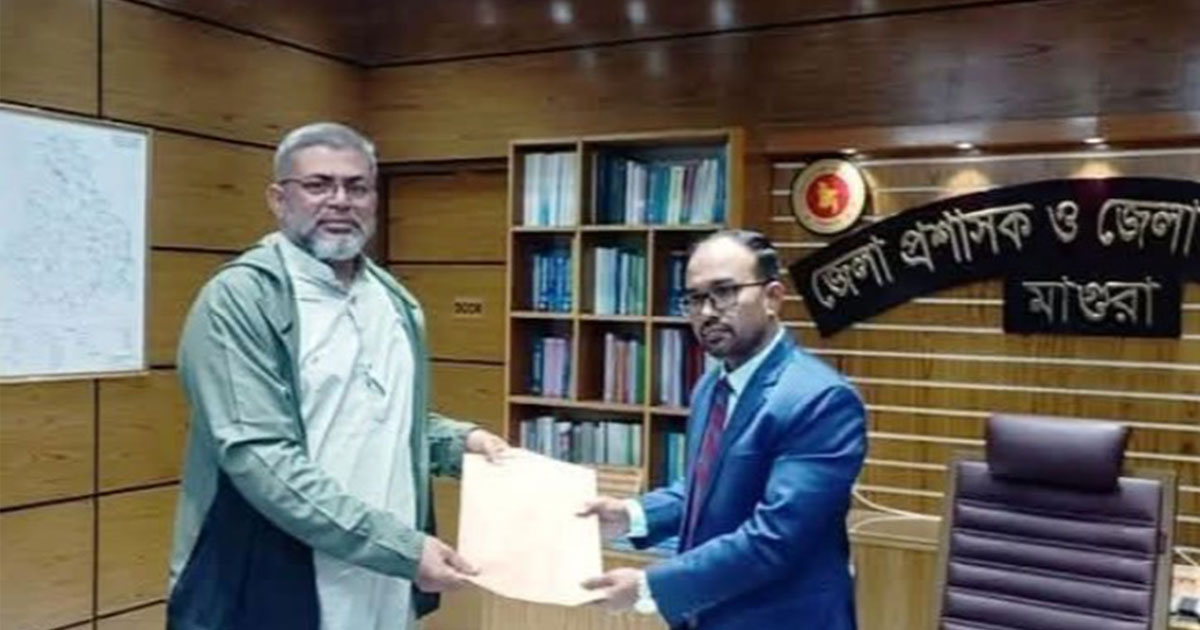 মাগুরায় মনোনয়ন ফরম সংগ্রহ করে ফেরার পথে আটক স্বতন্ত্র প্রার্থী