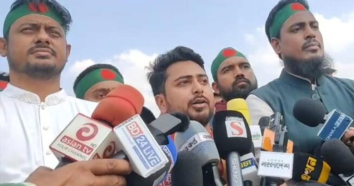 সরকারের ওপর ভরসা করে জুলাই যোদ্ধাদের নিরাপত্তা নিশ্চিত করা যাবে না: নাহিদ