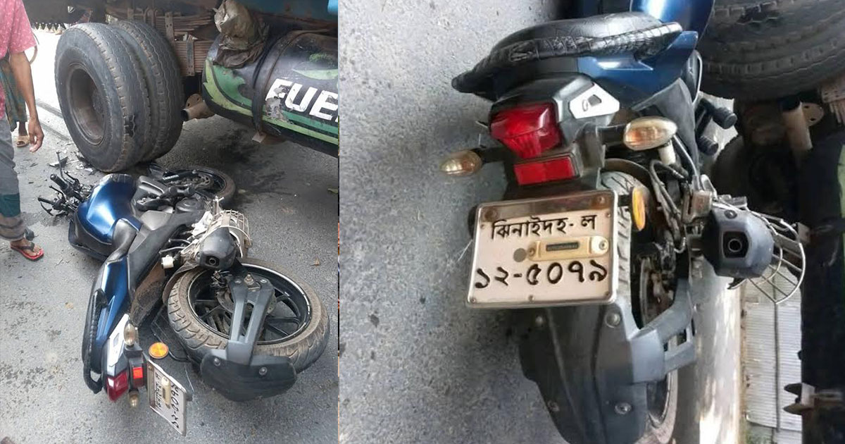 কালীগঞ্জে মোটরসাইকেল–ট্রাকের সংঘর্ষে সেনাসদস্যসহ দুজন আহত