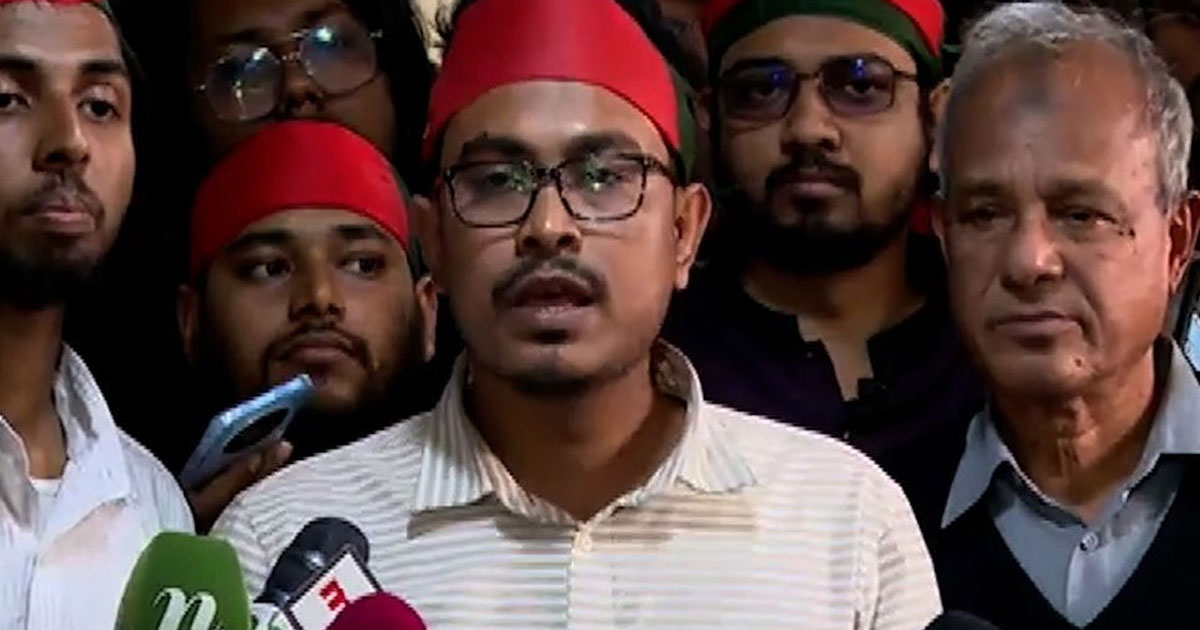 শান্তিপূর্ণ ও শৃঙ্খলা বজায় রেখে প্রতিবাদ জানানোর  আহ্বান ডাকসু ভিপি’র