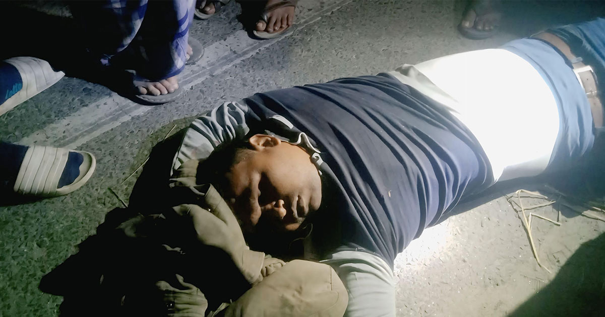 কালিহাতীতে ট্রাক চাপায় মোটরসাইকেল আরোহীর মৃত্যু