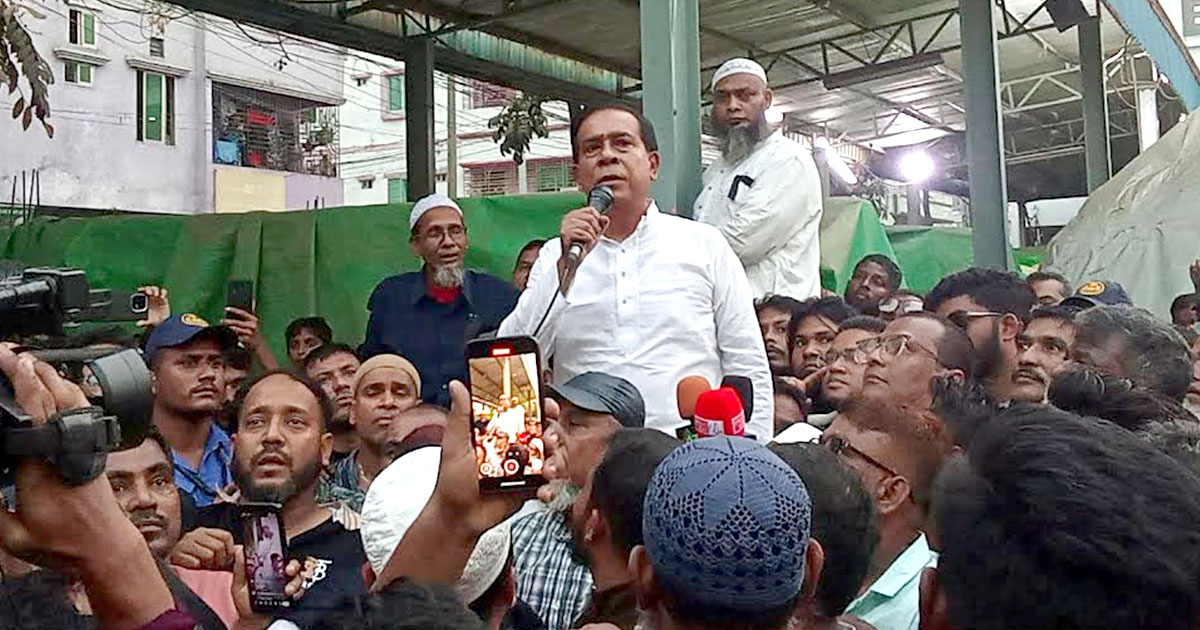 ৭২ ঘণ্টায় সিদ্ধান্ত পরিবর্তন করে নির্বাচনে অংশ নেওয়ার ঘোষণা বিএনপি প্রার্থীর