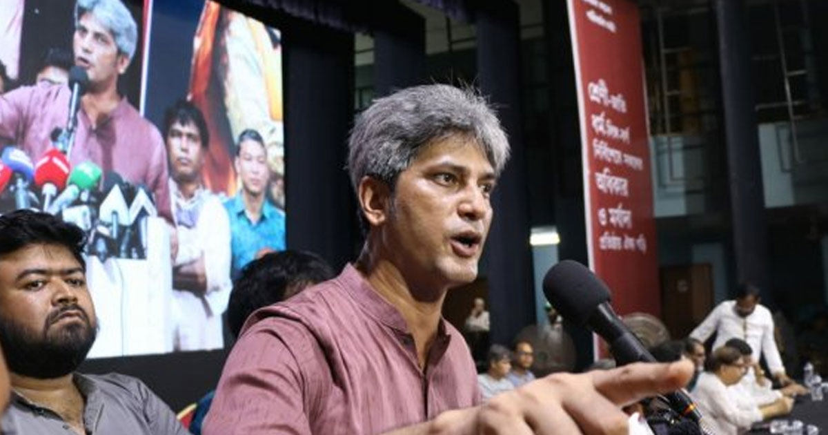 গণমাধ্যমে হামলা প্রতিরোধে জাতীয় ঐক্য দরকার: জোনায়েদ সাকি