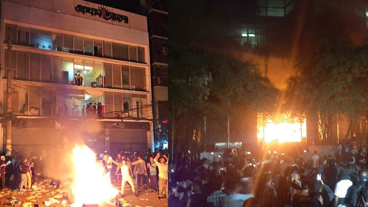 প্রথম আলো‑ডেইলি স্টার হামলায় ৯ জন গ্রেপ্তার