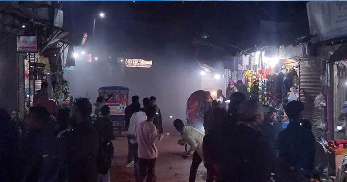 শরীয়তপুরে এনসিপি ও ছাত্রদলের সংঘর্ষে আহত ৫