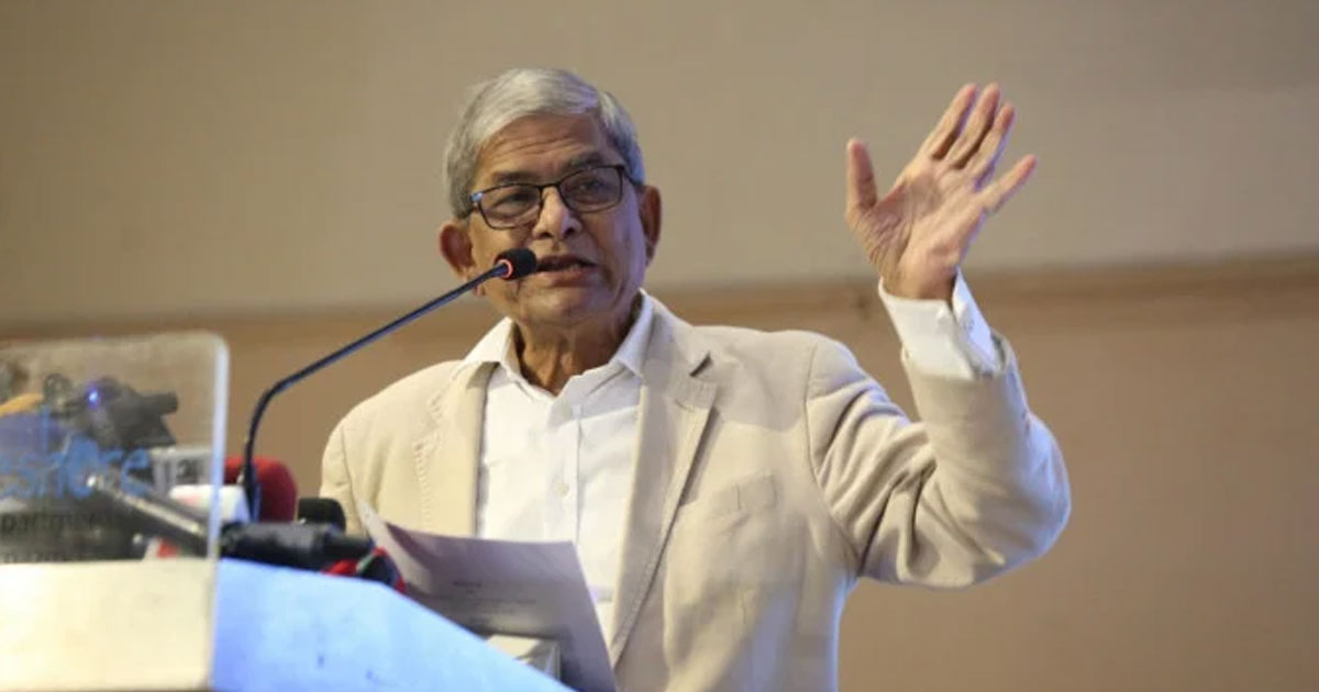 আদৌ নির্বাচন হবে কি না তা নিয়ে মানুষ ভাবছে: মির্জা ফখরুল
