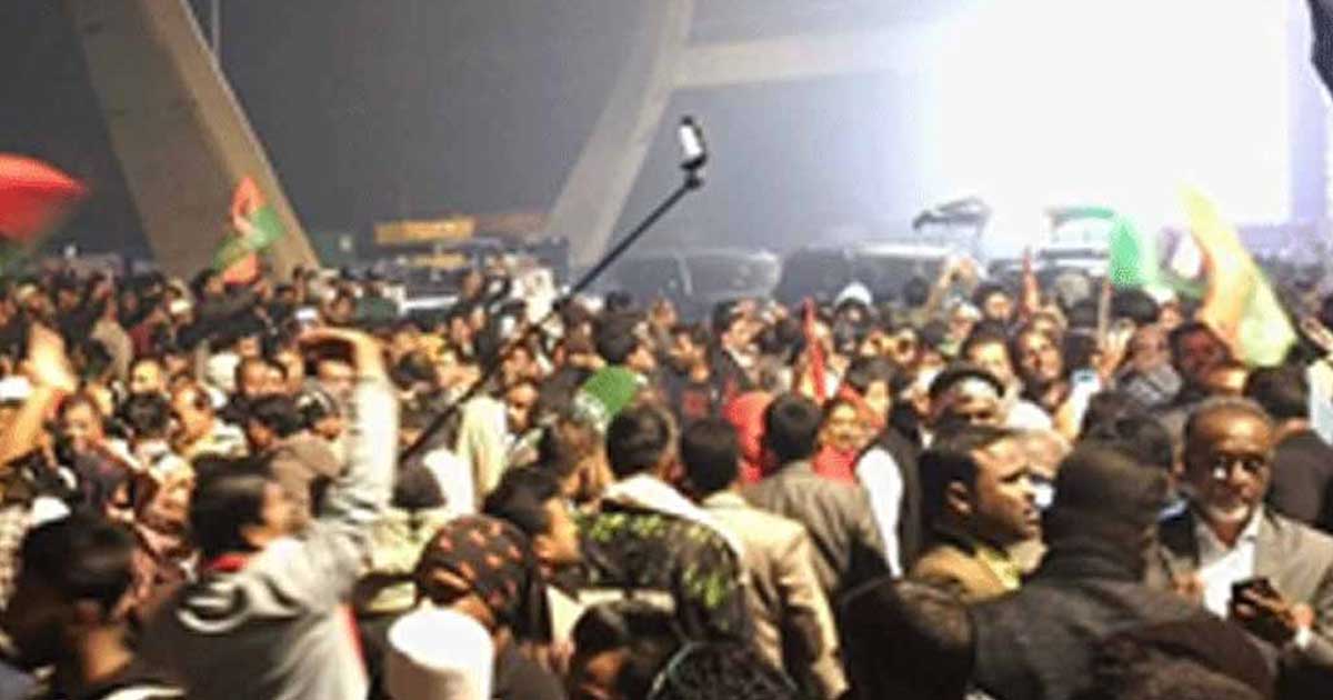 ‘লিডার আসছে’ স্লোগানে মুখর ‘৩৬ জুলাই এক্সপ্রেসওয়ে’