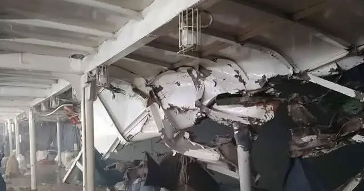 যাত্রীবাহী দুই লঞ্চের সংঘর্ষে নিহত ৮