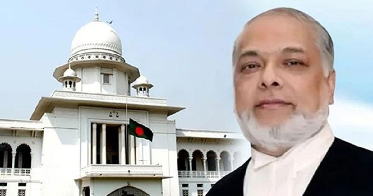 প্রধান বিচারপতির শপথ আজ সকালে বঙ্গভবনে