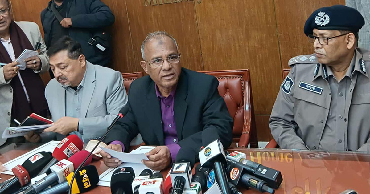 ১০ দিনের মধ্যে হাদি হত্যার তদন্ত প্রতিবেদন দেওয়া হবে : স্বরাষ্ট্র উপদেষ্টা
