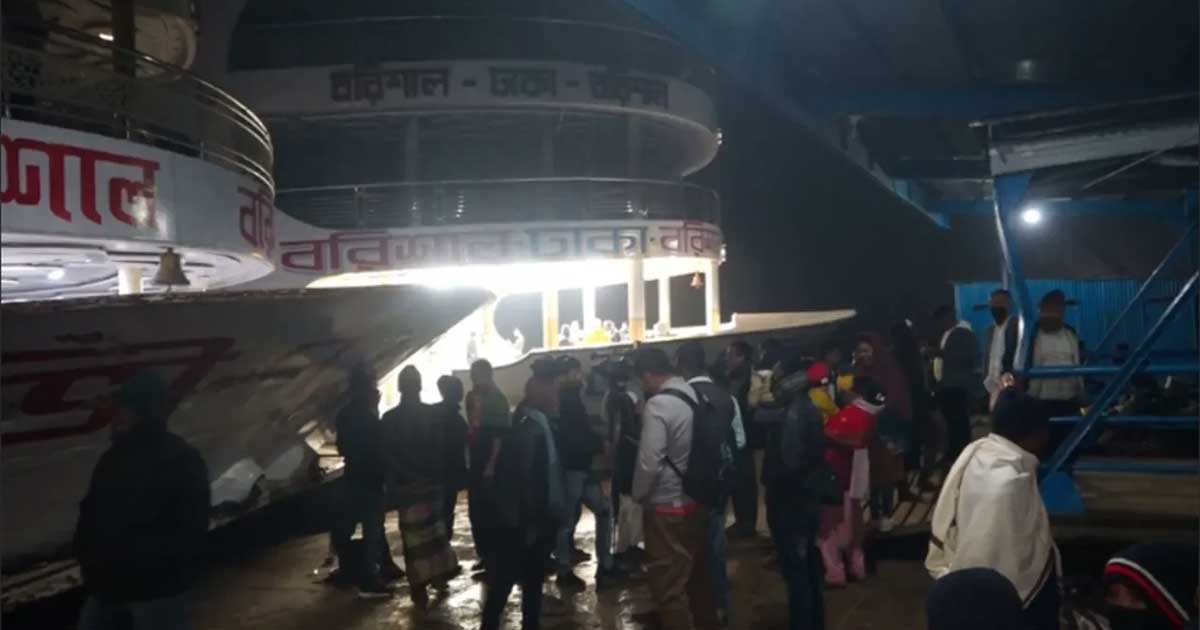 ঘন কুয়াশার কারণে সারাদেশে লঞ্চ চলাচল বন্ধ