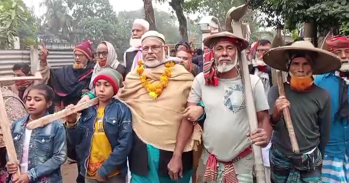 টাঙ্গাইল-৪  আসনে জাতীয় পার্টির প্রার্থীর মনোনয়ন দাখিল