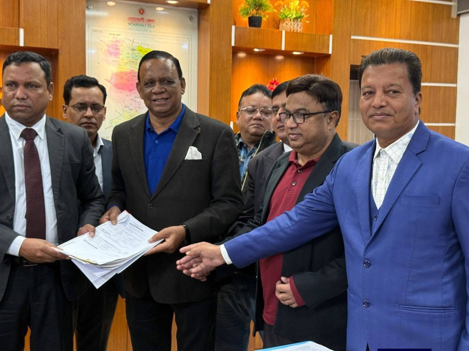 নোয়াখালীতে ৬ আসনে ৬২ প্রাথীর মনোনয়নপত্র দাখিল
