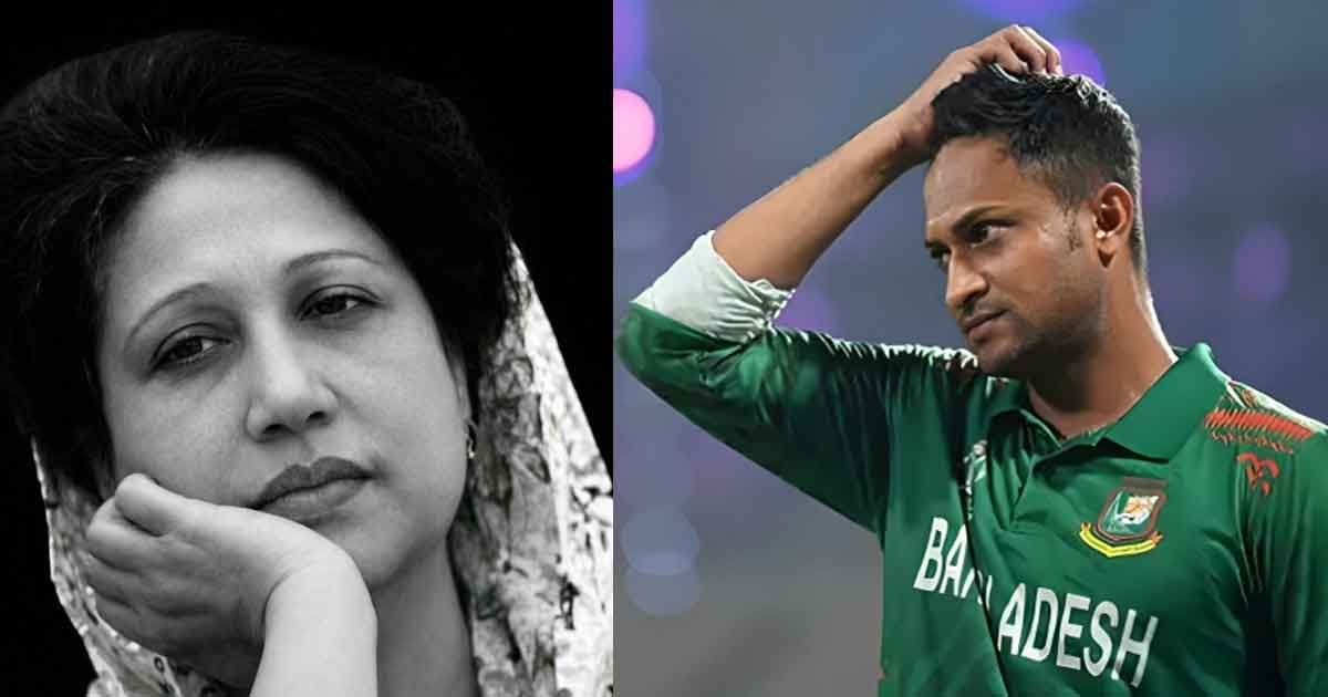 খালেদা জিয়ার অবদানের কথা বললেন সাকিব আল হাসান