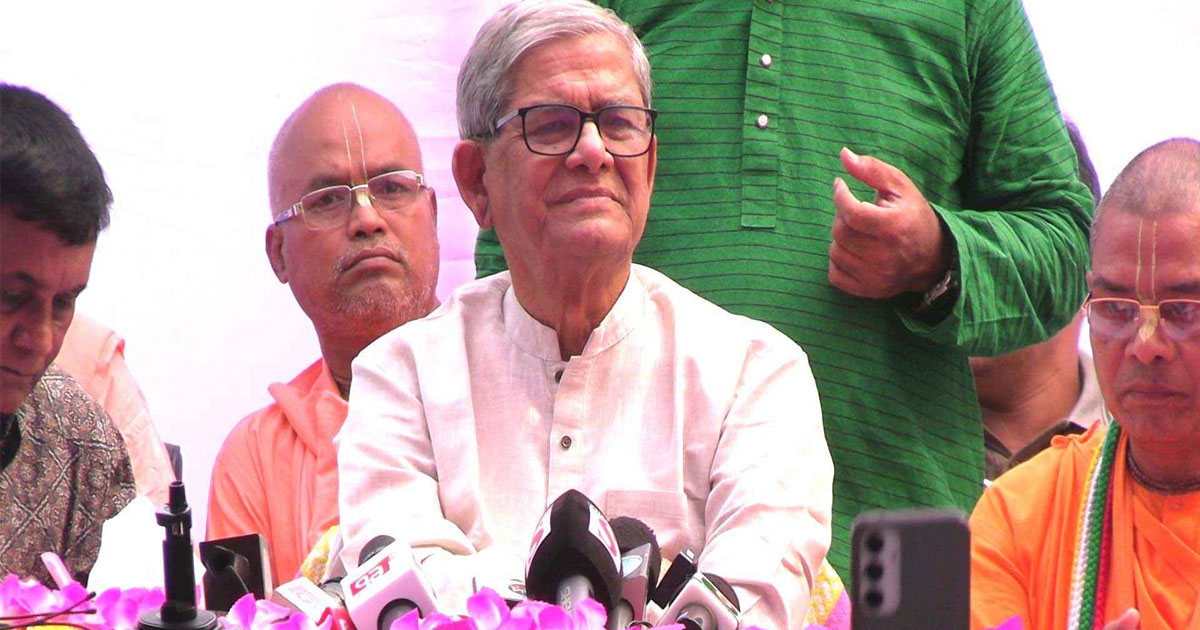 মির্জা ফখরুলের সম্পদ ৪ কোটি ৬ লাখ, বার্ষিক আয় ১১ লাখ ৮৩ হাজার