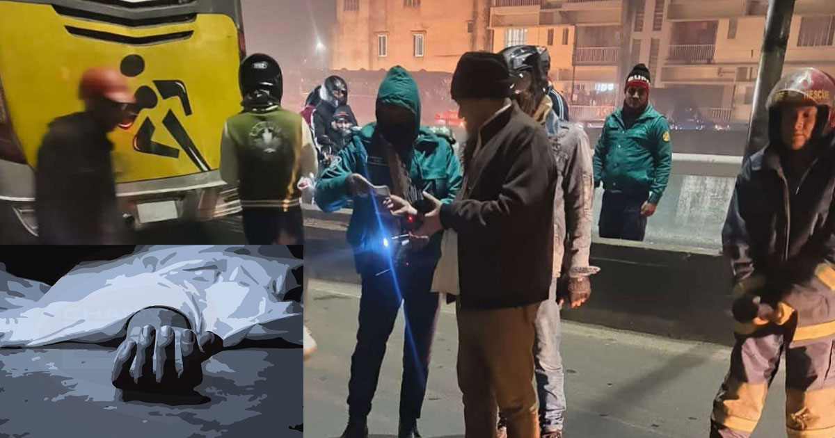 খিলগাঁও ফ্লাইওভারে কাভার্ডভ্যানের চাপায় পুলিশ নিহত
