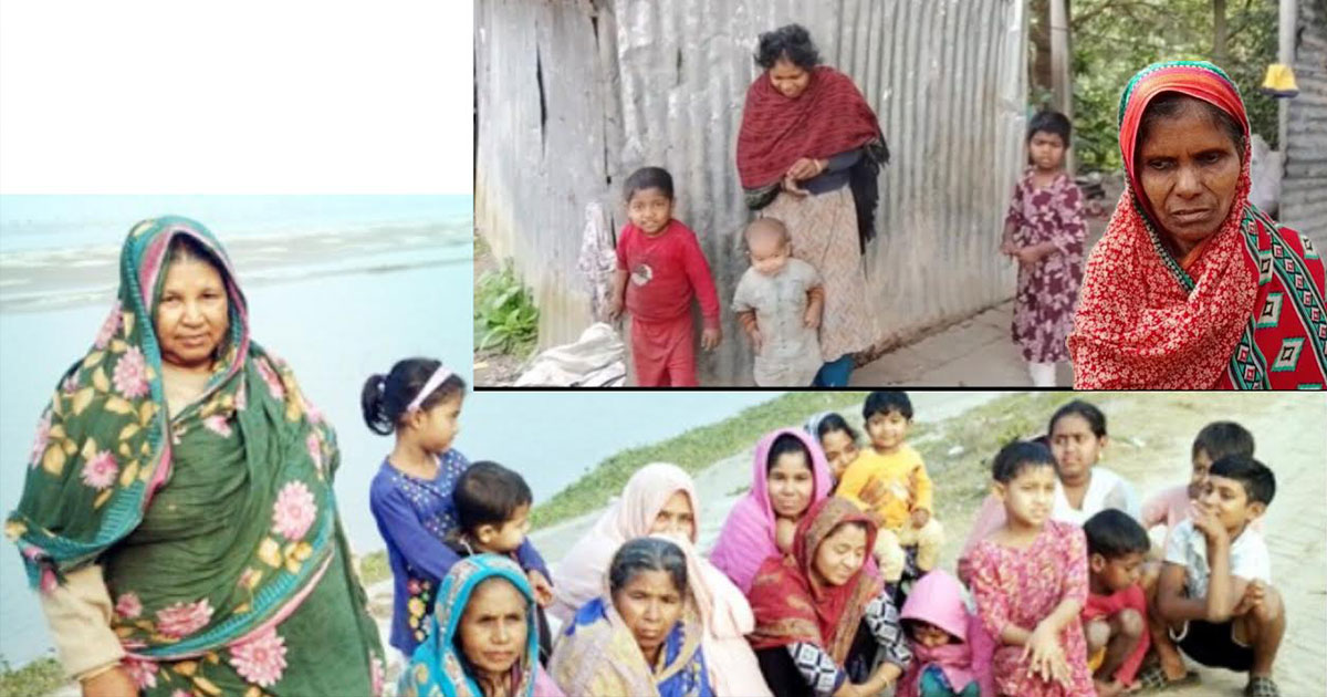 চরভদ্রাসনে শীতবস্ত্র পায়নি দুস্থরা, সুর্যের তাপই ভরসা