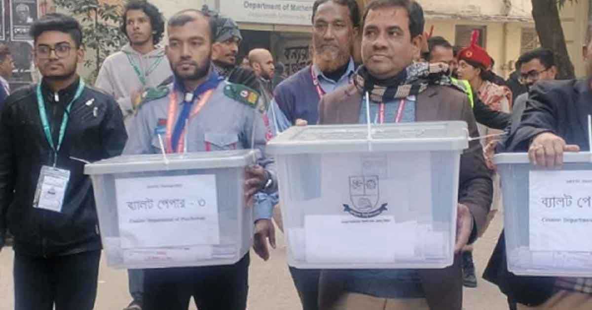 জকসু’র ভোট গণনা স্থগিত