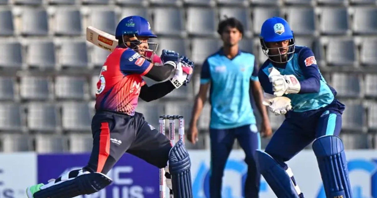 ওয়াসিমের ঝোড়ো ইনিংসে রাজশাহীর জয়, নোয়াখালীর হতাশার হার