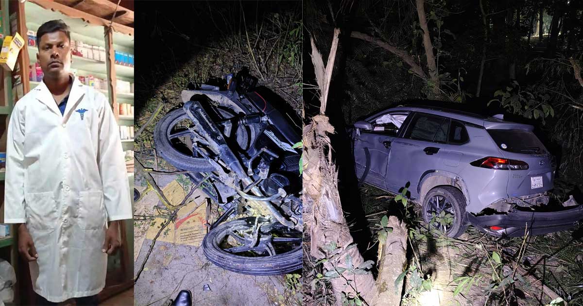 ঝিনাইদহে মাইক্রোবাস-ভ্যান সংঘর্ষে পল্লী চিকিৎসক নিহত,আহত ২
