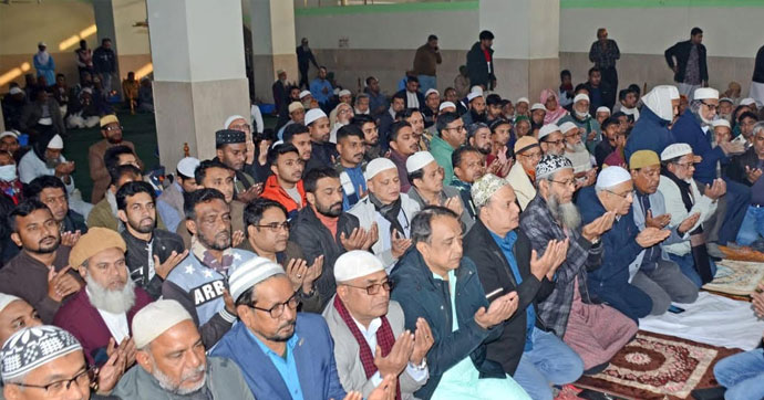 খালেদা জিয়ার আত্মার মাগফিরাত ও তারেক রহমান চেয়ারম্যানের দায়িত্ব গ্রহণে দোয়া মোনাজাত