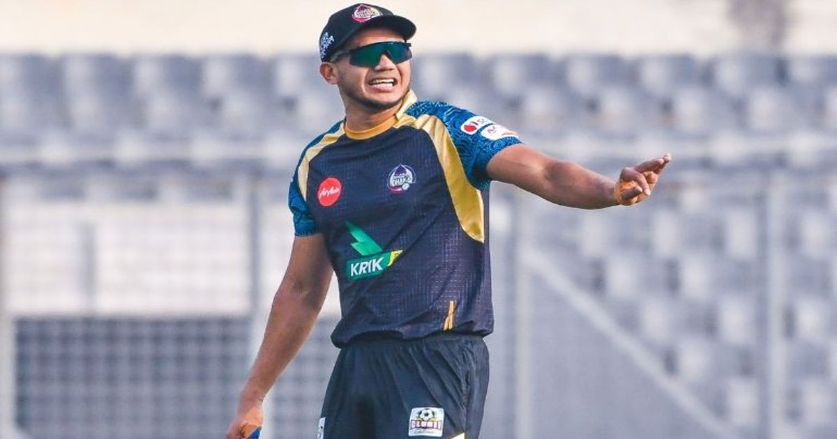 সিলেটেই দেখা গেল না তাসকিনকে: জানালেন ঢাকা ক্যাপিটালস অধিনায়ক