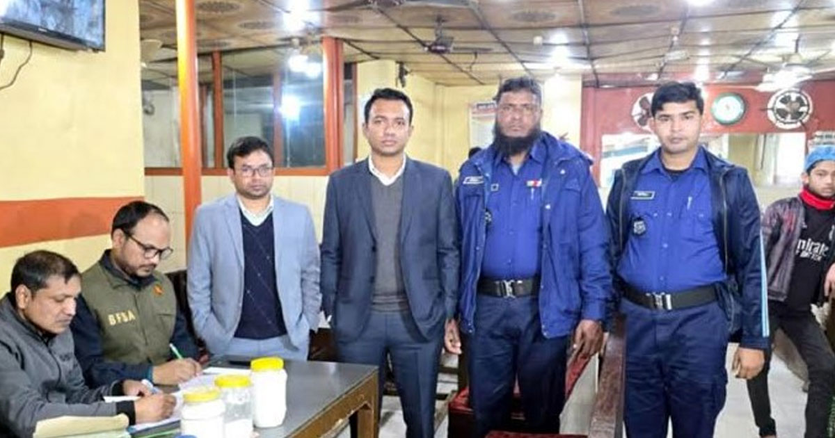 বগুড়ার হোটেলে ভ্রাম্যমাণ অভিযান, এক লাখ টাকা জরিমানা
