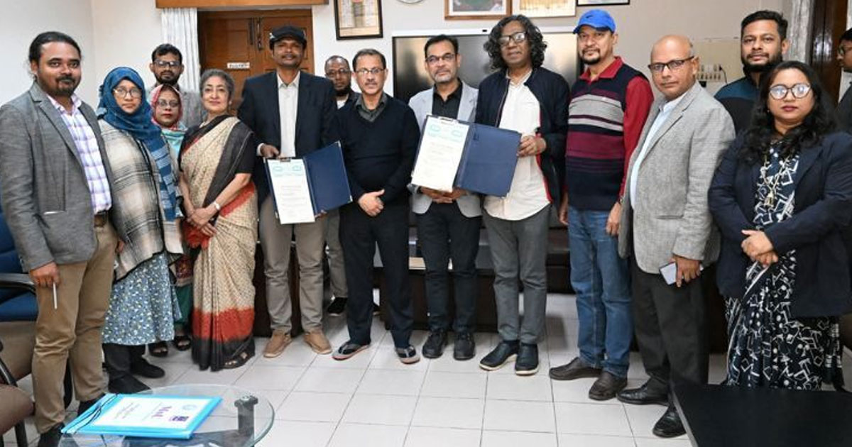 ঢাবি ও খুবির ভাস্কর্য বিভাগের মধ্যে সমঝোতা স্মারক