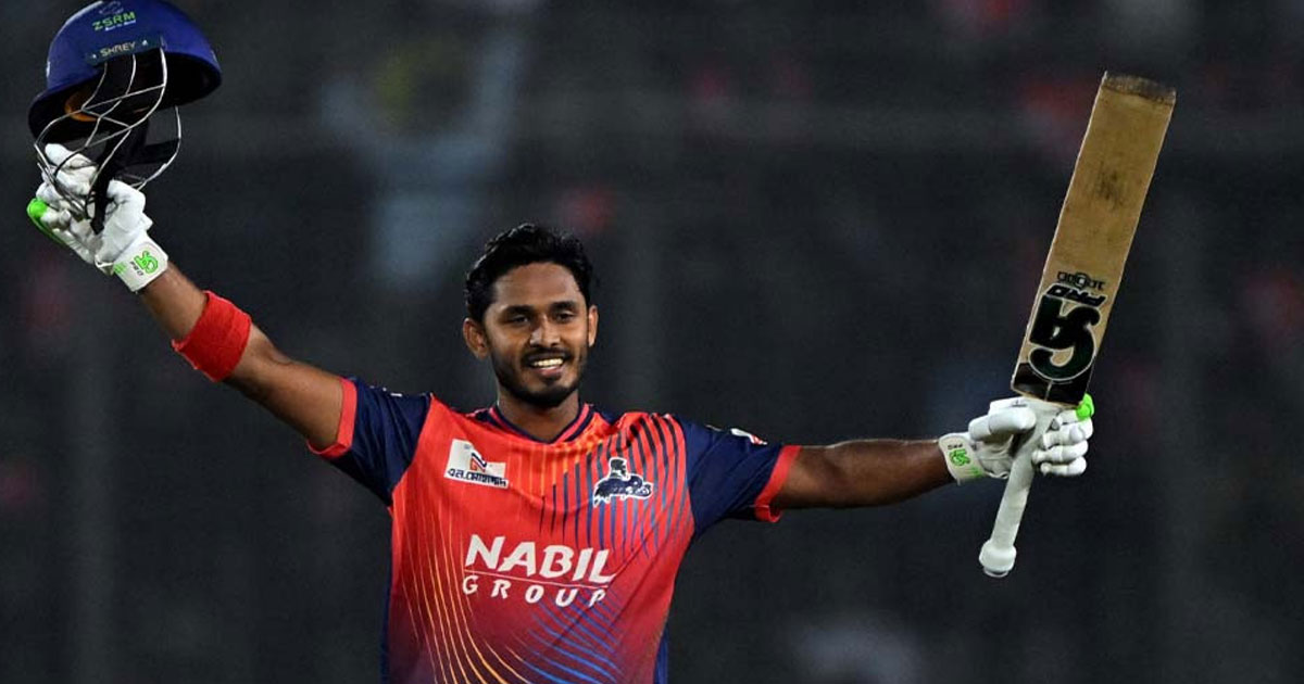 তানজিদ তামিমের সেঞ্চুরিতে ফাইনালে বড় সংগ্রহ রাজশাহীর