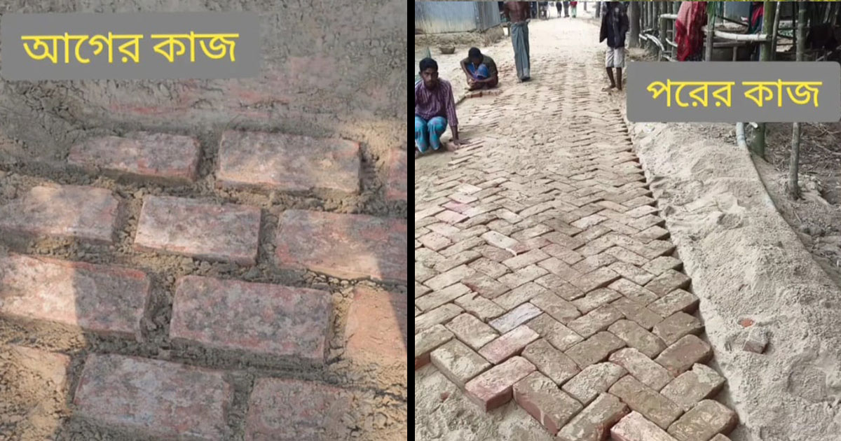 উন্নয়নের নামে কাবিটা কাজে লুটপাট