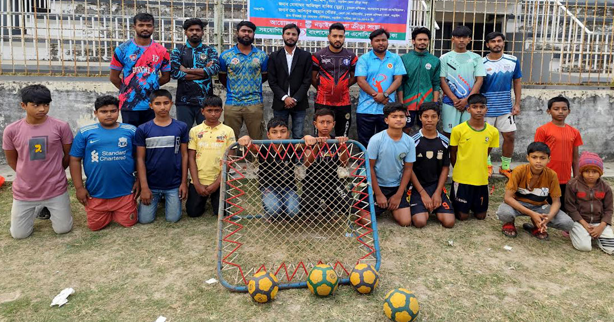 নড়াইলে ৫ দিনব্যাপী চুকবল প্রশিক্ষণের উদ্বোধন