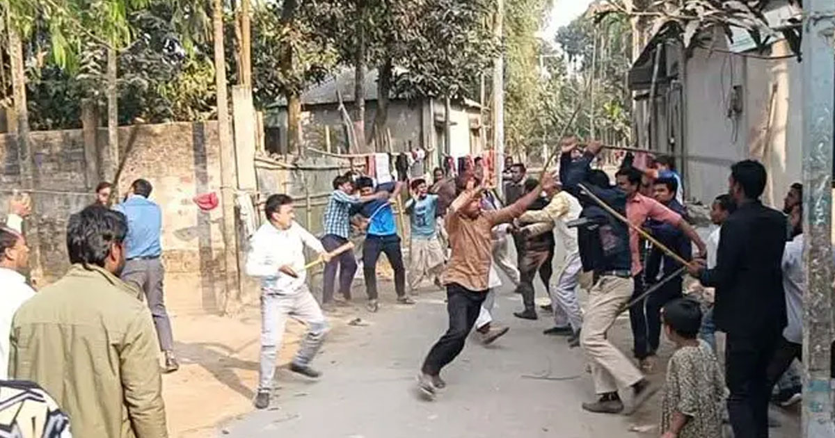 লালমনিরহাটে  বিএনপি ও জামায়াতের রক্তক্ষয়ী সংঘর্ষ