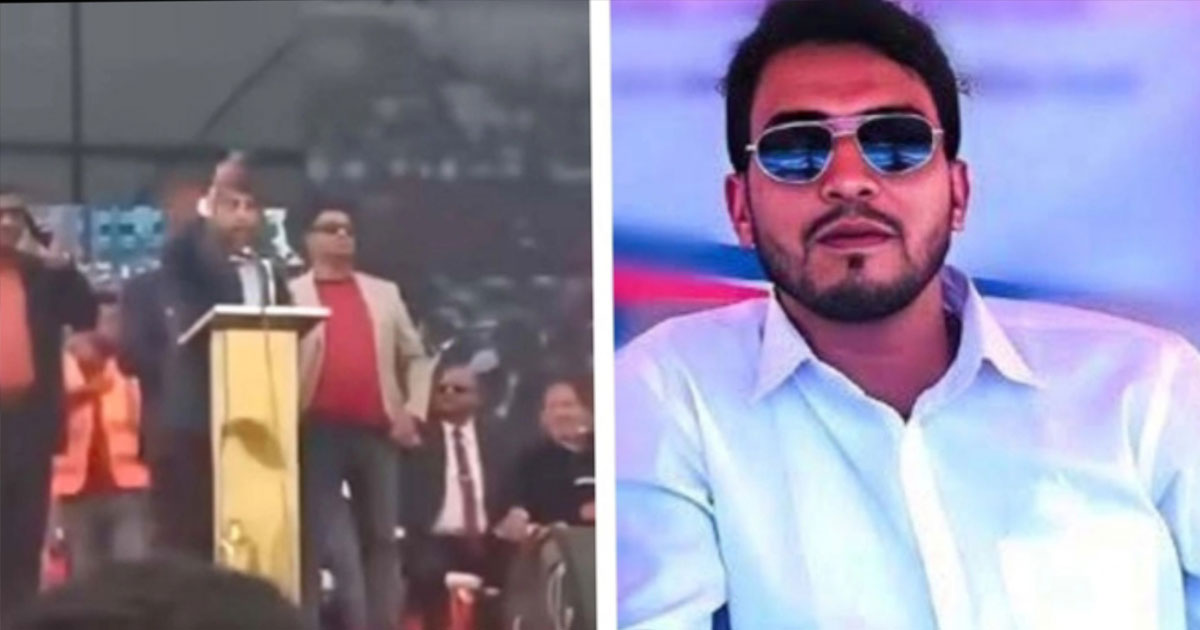 ‘হাজারবার জয় বাংলা স্লোগান দেব’- তারেক রহমানের মঞ্চে ছাত্রদল নেতা
